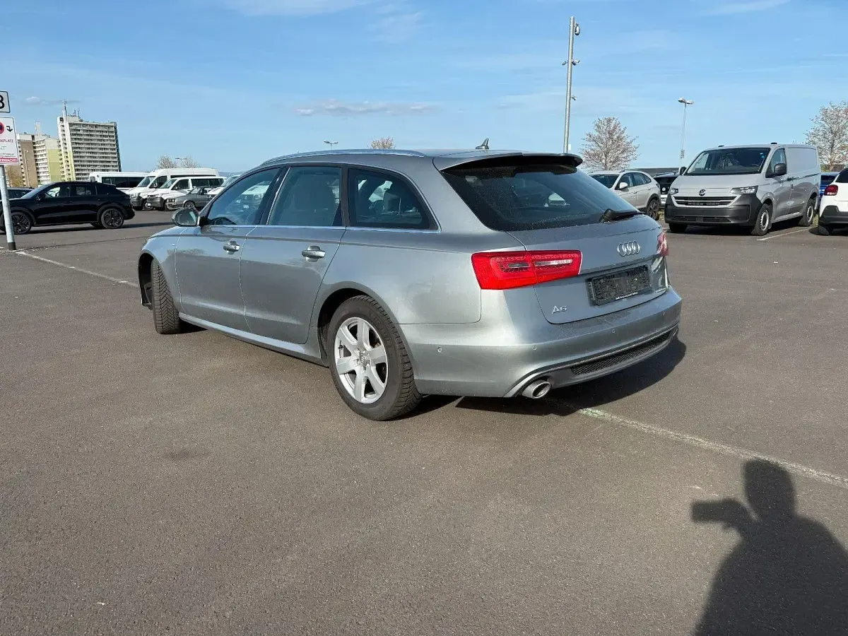 Używany Audi A6 S-Line 190 KM (139 kW) 2014 Srebrny Kombi