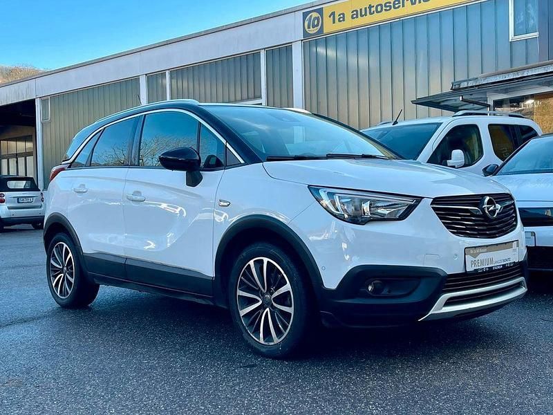 Gebraucht Opel Crossland X Design Edition 110 PS (80 kW) 2018 Weiß SUV