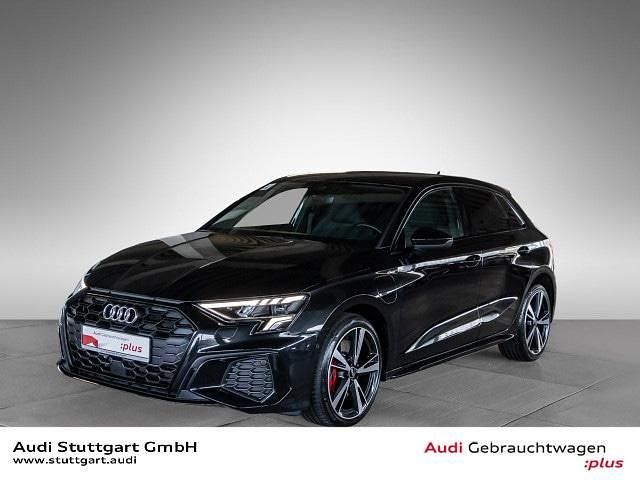 Mythosschwarz metallic Gebraucht 2023 Audi A3 Sportback e-tron S-Line Kleinwagen | 27.840 € (Fairer Preis) - Bild 1/4