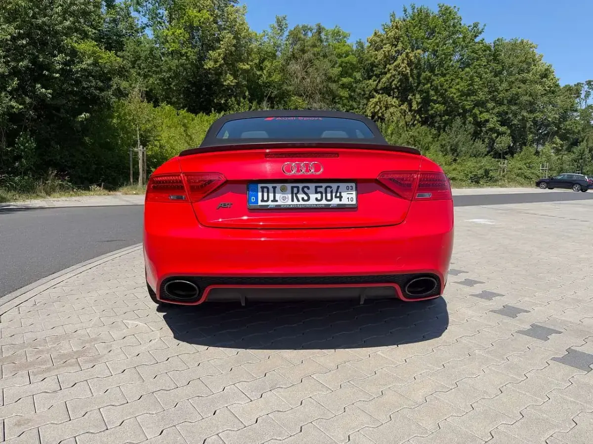 Gebraucht Audi RS5 450 PS (330 kW) 2014 Misanorot perleffekt Cabrio