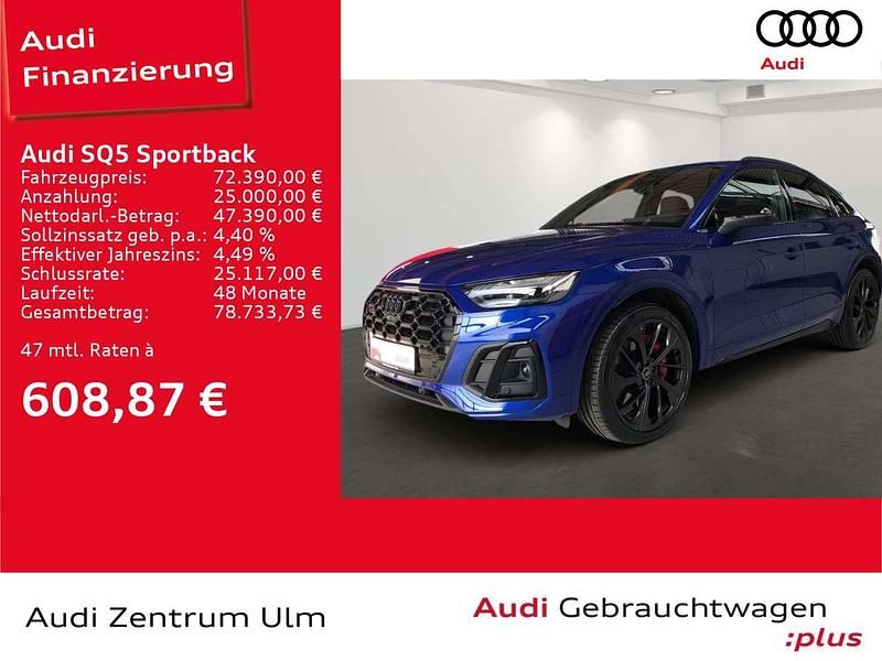 Ultrablau metallic Gebraucht 2024 Audi SQ5 SUV | 72.390 € (Teuer) - Bild 1/4