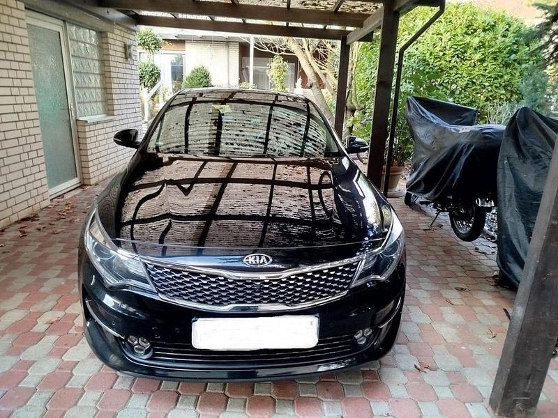 Schwarz Gebraucht 2016 Kia Optima Edition 7 Limousine | 10.500 € (Guter Preis) - Bild 1/4