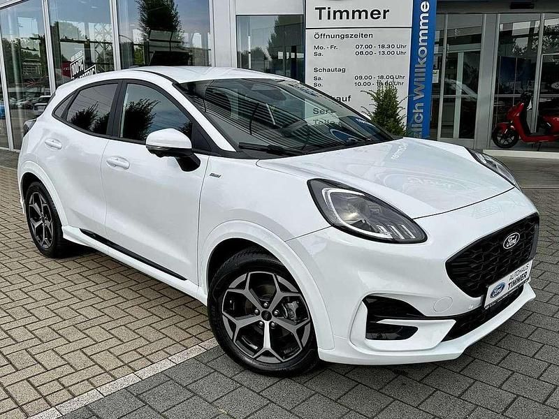 Frost weiß Gebraucht 2025 Ford Puma Gen-E ST-Line SUV | 22.970 € - Bild 1/4