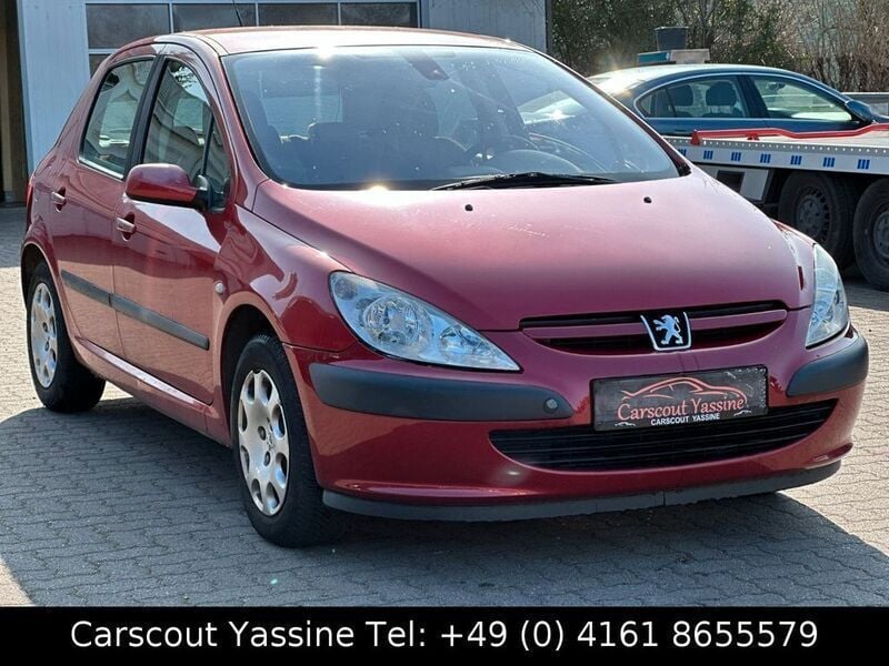 Rot Gebraucht 2002 Peugeot 307 Premium Limousine | 2.350 € (Fairer Preis) - Bild 1/4