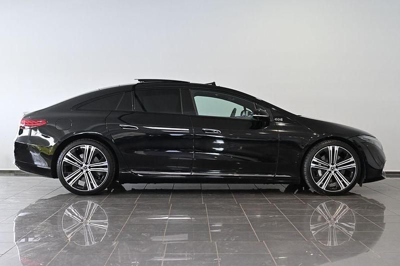 Gebraucht Mercedes EQS450+ Premium Plus 244 kW (333 PS) 2022 Schwarz obsidianschwarz metallic (metallic) Limousine