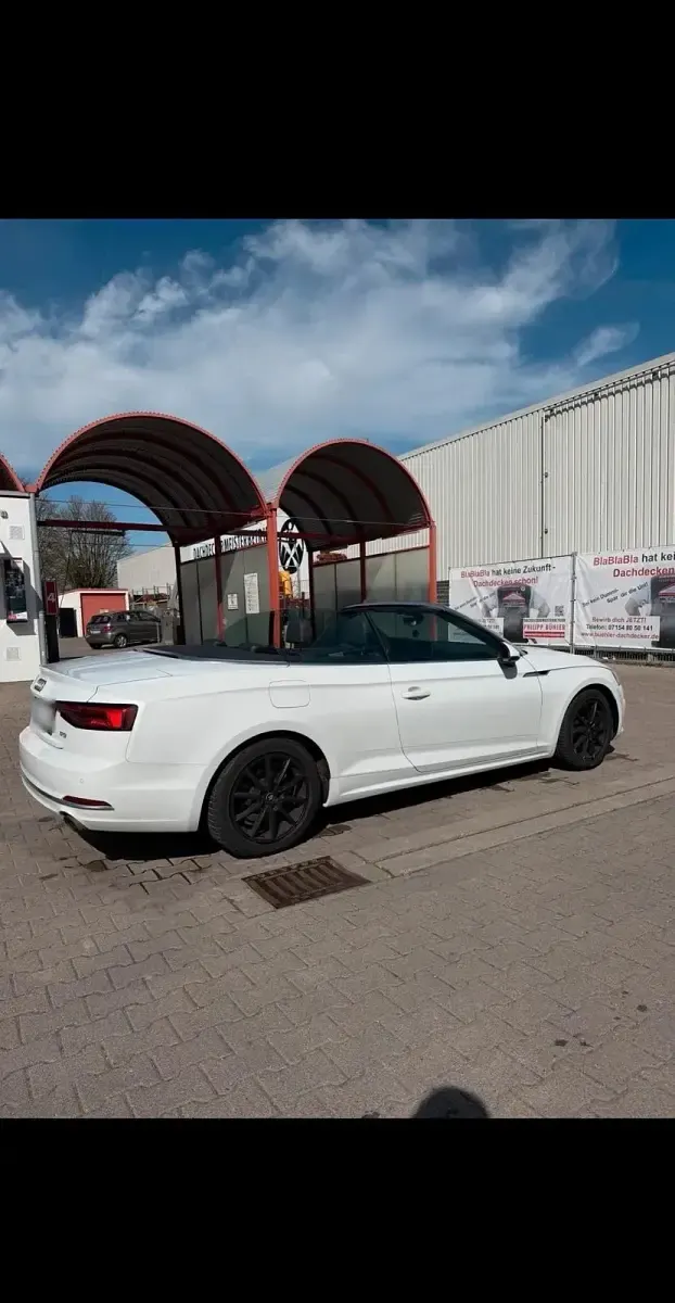 Gebraucht Audi A5 Cabriolet 190 PS (139 kW) 2018 Weiß Cabrio