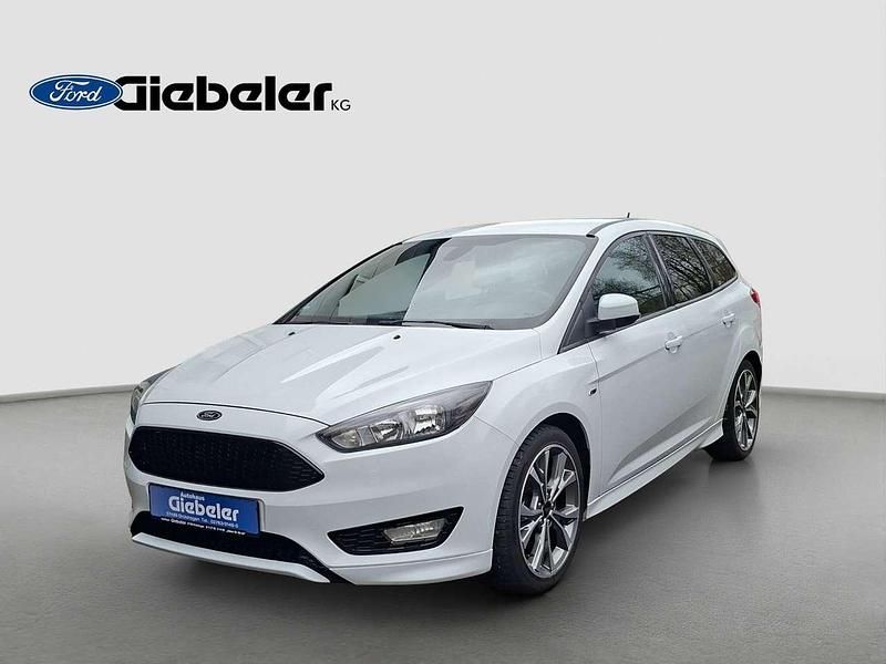 Gebraucht Ford Focus ST-Line 182 PS (133 kW) 2018 Frostweiß Kombi