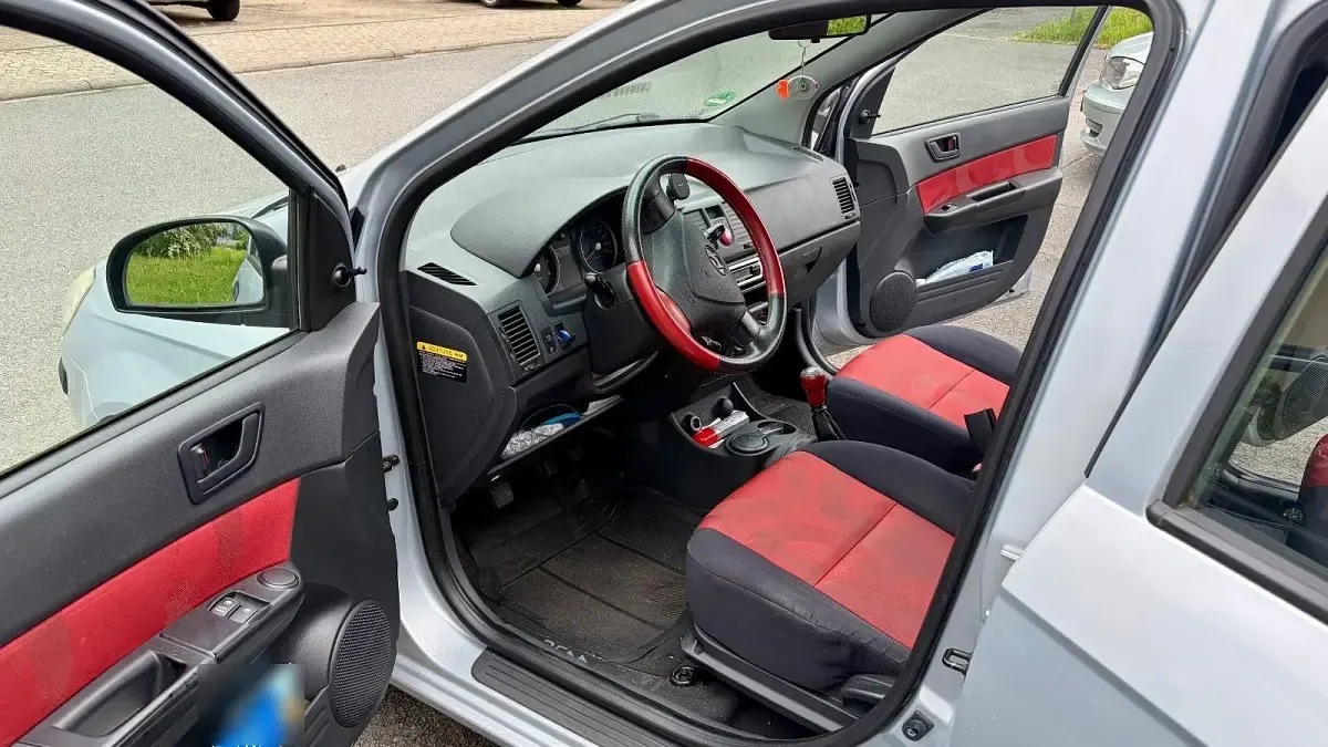 Gebraucht Hyundai Getz 67 PS (49 kW) 2009 Blau Kleinwagen
