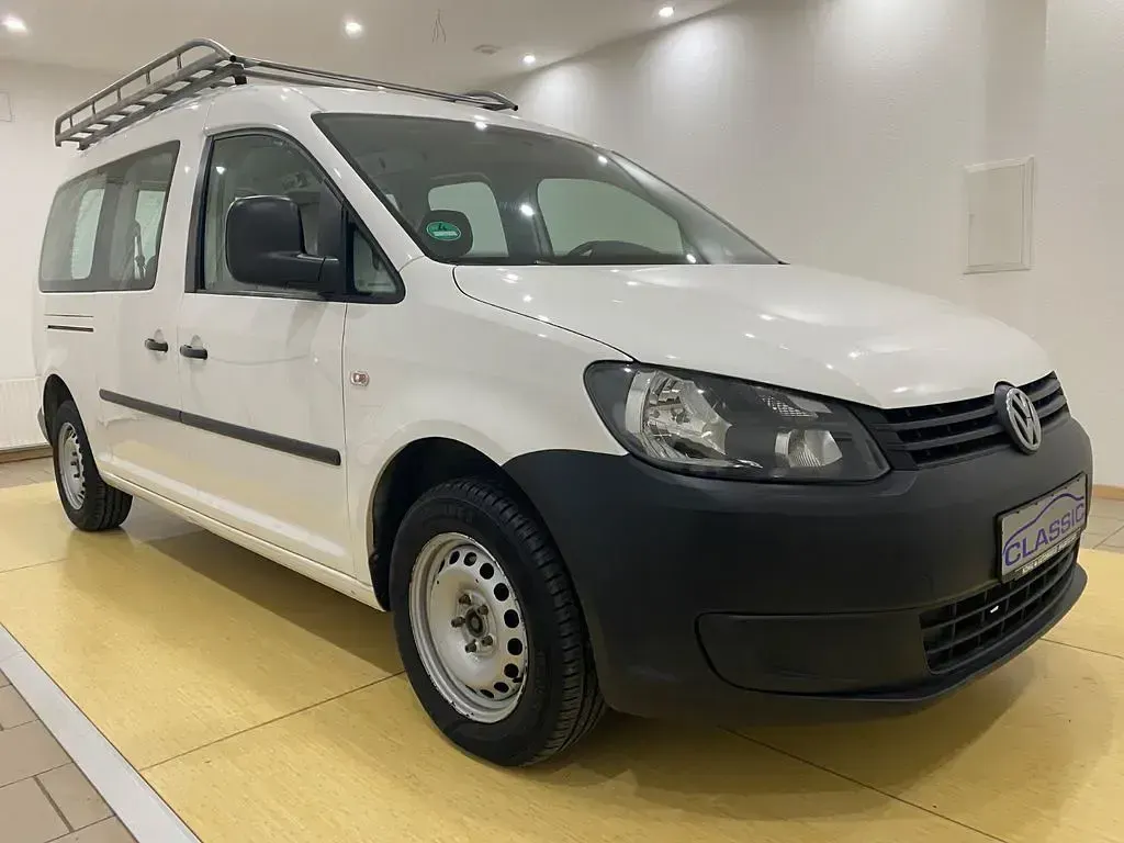 Usata VW Caddy 102 CV (75 kW) 2014 Bianco Monovolume