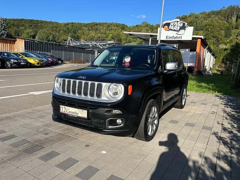 Schwarz Gebraucht 2016 Jeep Renegade Limited SUV | 16.999 € (Etwas zu teuer) - Bild 1/4