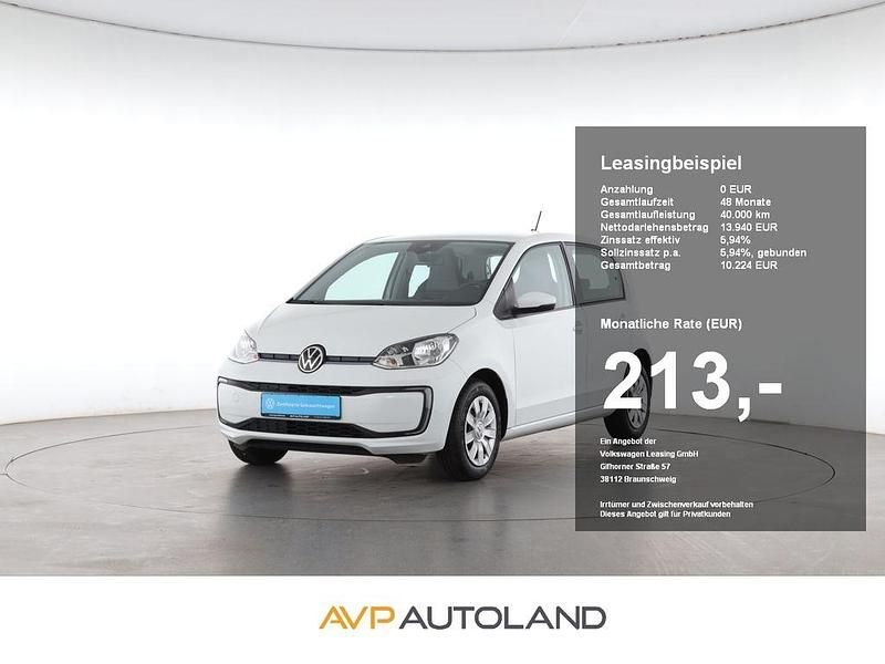 Pure white Gebraucht 2021 VW e-up! move up! Kleinwagen | 13.940 € (Fairer Preis) - Bild 1/4
