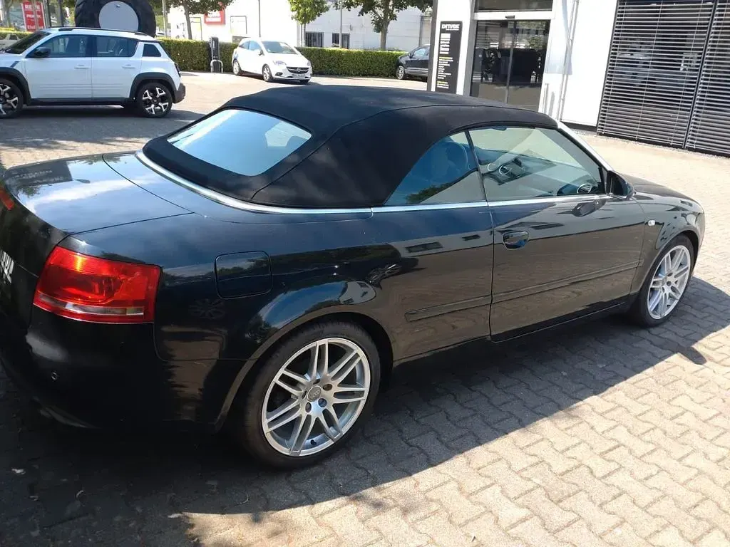 Gebraucht Audi A4 Cabriolet S-Line 140 PS (102 kW) 2008 Schwarz Cabrio