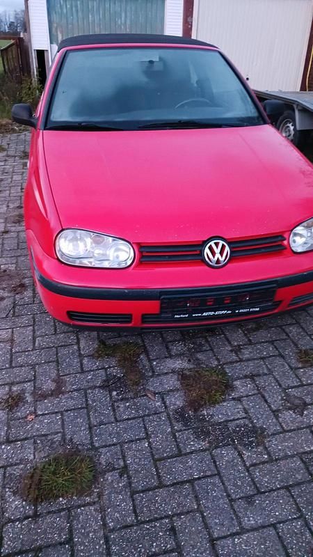 Gebraucht VW Golf Cabriolet 90 PS (66 kW) 2001 Rot Cabrio
