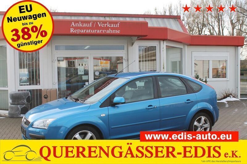 Bahama blau/blau (metallic) Gebraucht 2005 Ford Focus Titanium Limousine | 2.600 € (Guter Preis) - Bild 1/4