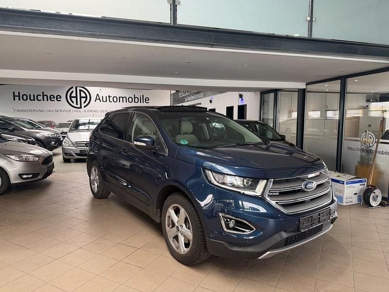 Gebraucht Ford Edge Titanium 209 PS (153 kW) 2017 Blau SUV