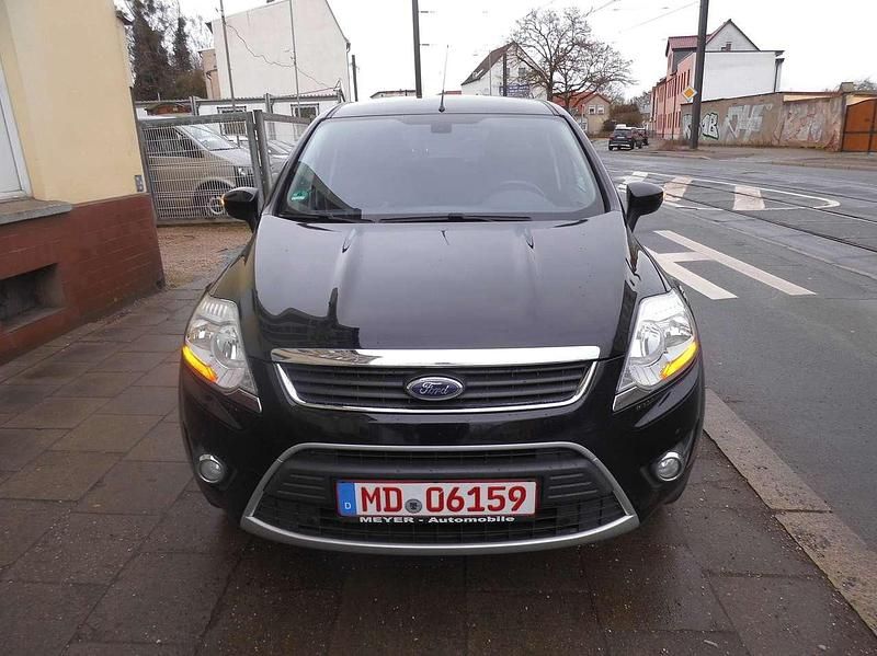 Gebraucht Ford Kuga Titanium 136 PS (100 kW) 2009 Pantherschwarz metallic SUV