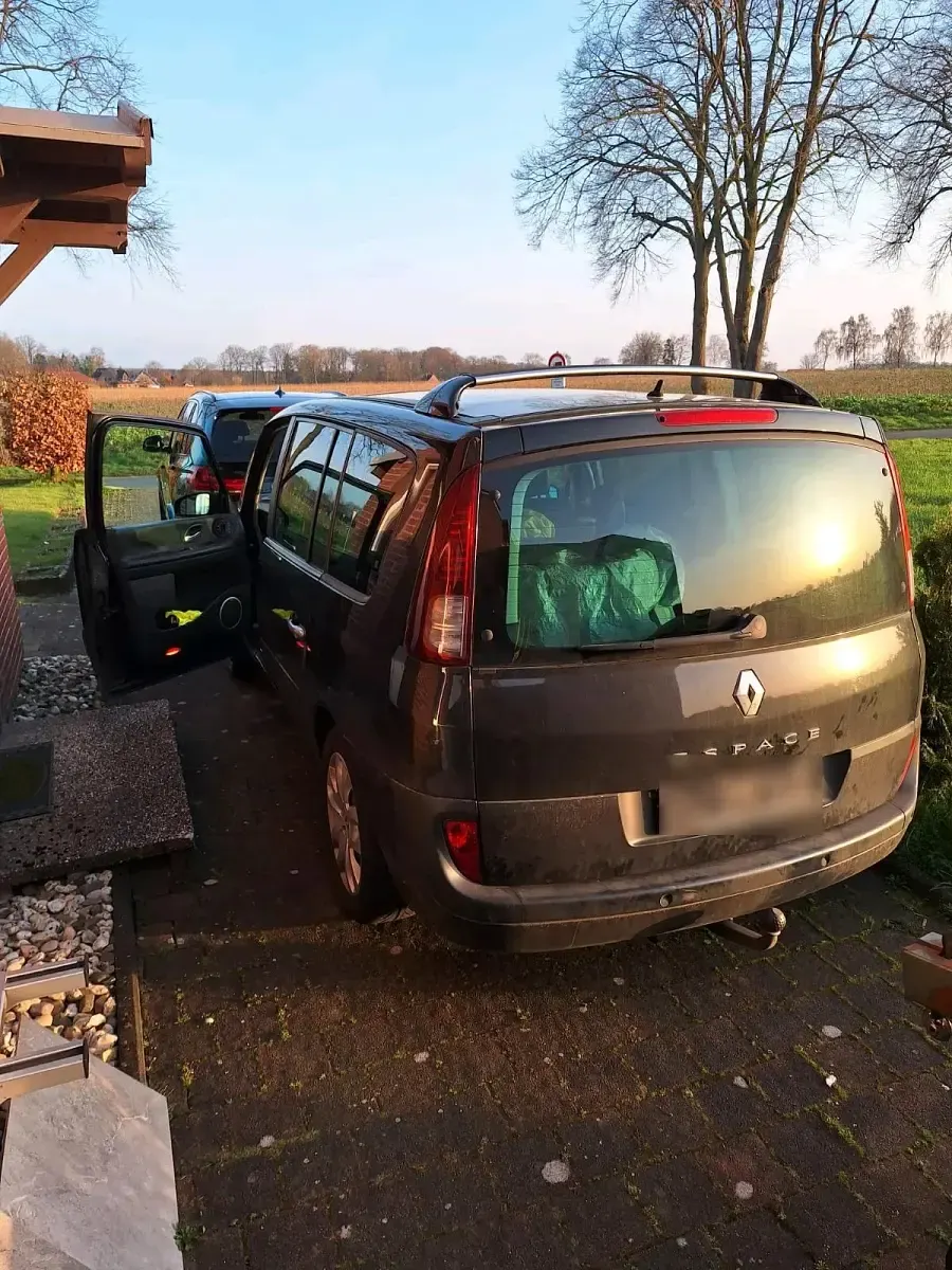 Gebraucht Renault Espace 172 PS (126 kW) 2007 Schwarz Van / Kleinbus