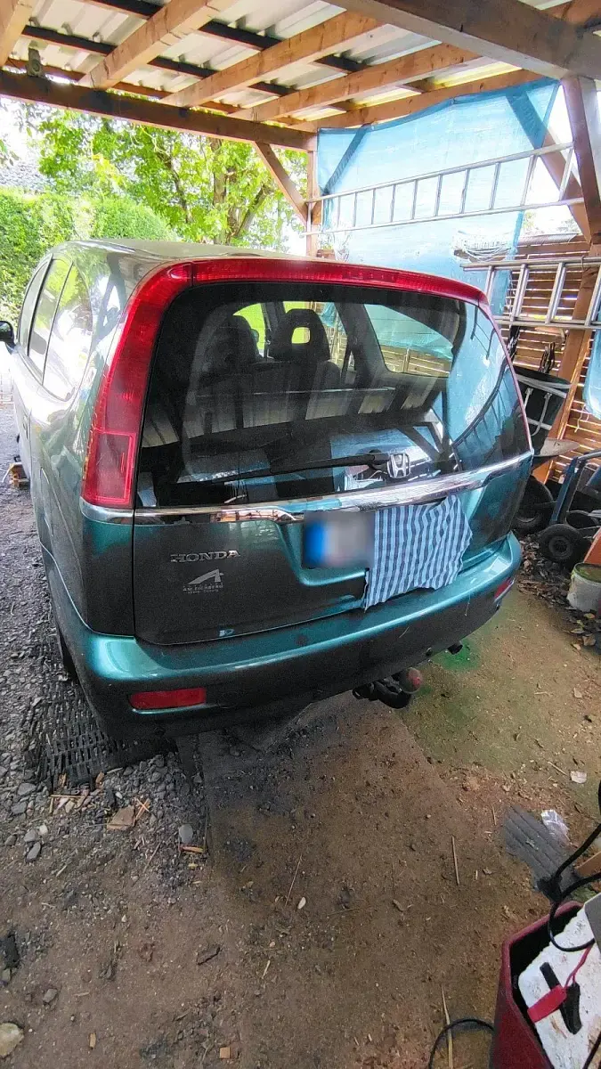 Gebraucht Honda Stream 125 PS (91 kW) 2001 Grün Van / Kleinbus