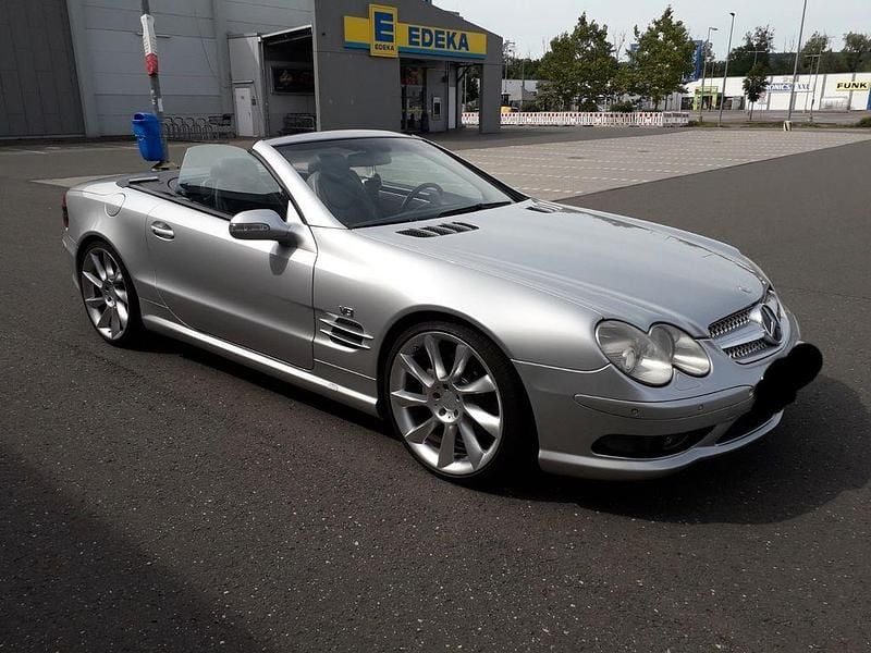 Gebraucht Mercedes SL500 306 PS (225 kW) 2005 Silber Cabrio