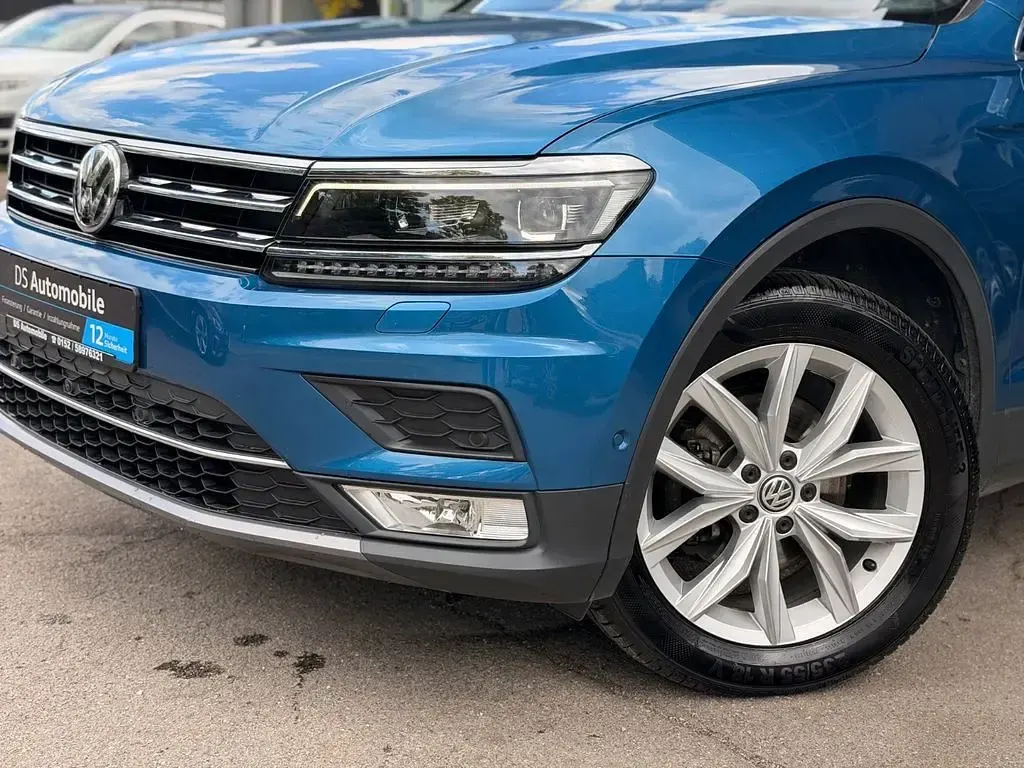 Gebraucht VW Tiguan Highline 150 PS (110 kW) 2016 Blau SUV
