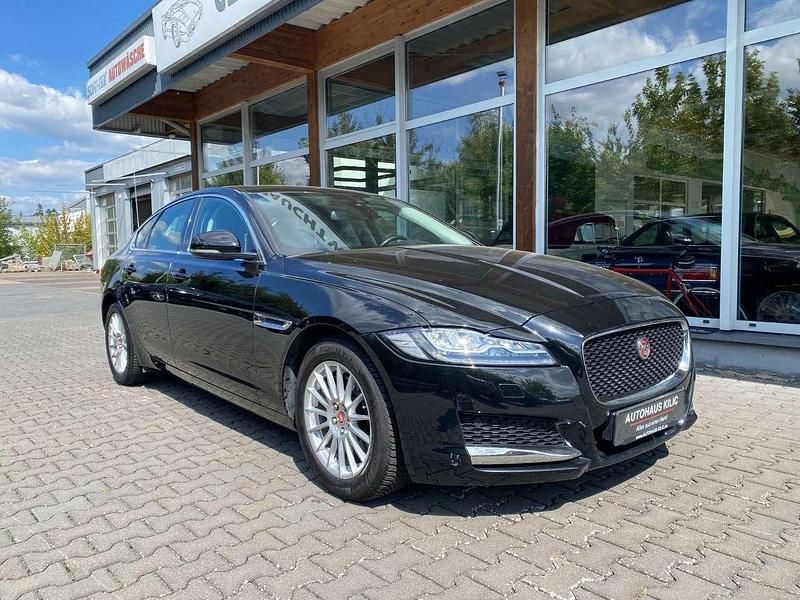 Schwarz Gebraucht 2017 Jaguar XF Prestige Limousine | 17.990 € (Etwas zu teuer) - Bild 1/3