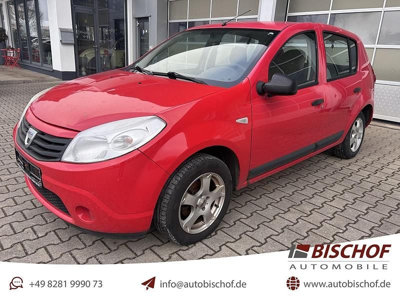 Gebraucht Dacia Sandero 75 PS (55 kW) 2009 Rot Kleinwagen