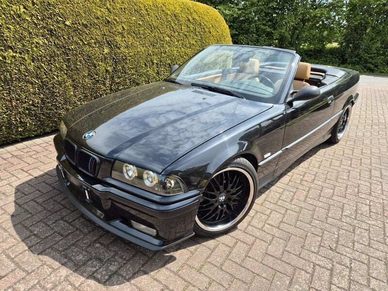Schwarz Gebraucht 1997 BMW 328 Cabriolet Performance Cabrio | 11.900 € (Guter Preis) - Bild 1/4