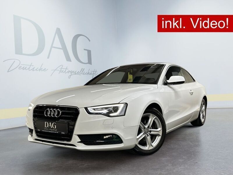 Weiß Gebraucht 2014 Audi A5 Ambiente Coupé | 19.990 € (Fairer Preis) - Bild 1/4