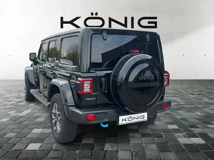 Gebraucht Jeep Wrangler Unlimited Sahara 272 PS (200 kW) 2022 Schwarz SUV