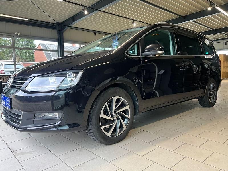 Gebraucht VW Sharan Sound 184 PS (135 kW) 2017 Schwarz Van / Kleinbus