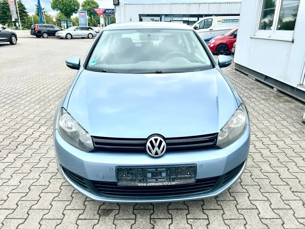 Gebraucht VW Golf VI 80 PS (58 kW) 2008 Blau Kleinwagen