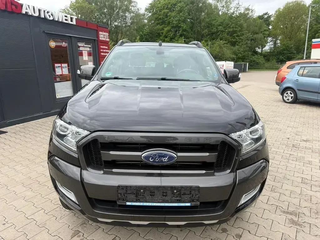 Używany Ford Ranger Wildtrack 200 KM (147 kW) 2016 Czarny Pickup