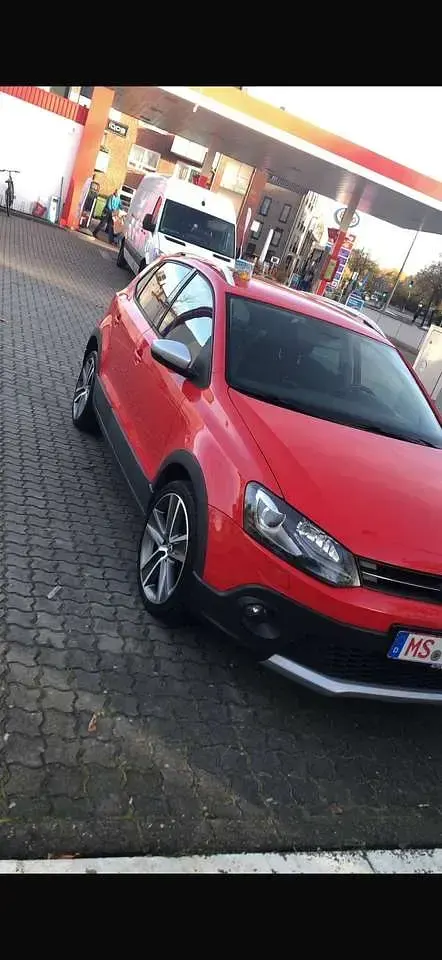 Brugt VW Polo Cross 86 HK (63 kW) 2010 Rød Hatchback
