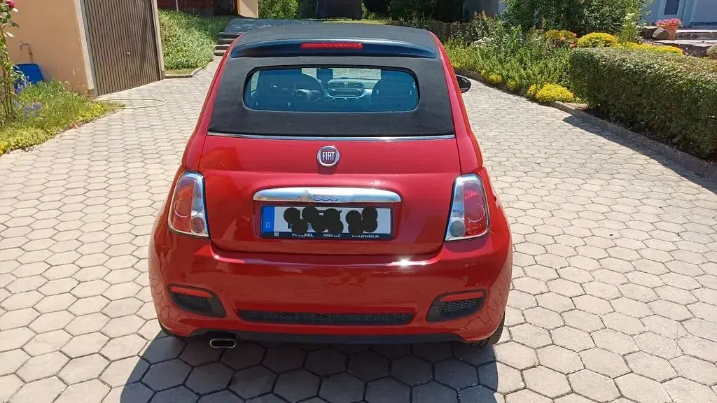 Gebraucht Fiat 500C Sport 86 PS (63 kW) 2013 Rot Cabrio