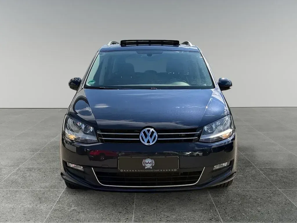 Gebraucht VW Sharan Cup 177 PS (130 kW) 2015 Blau Van / Kleinbus