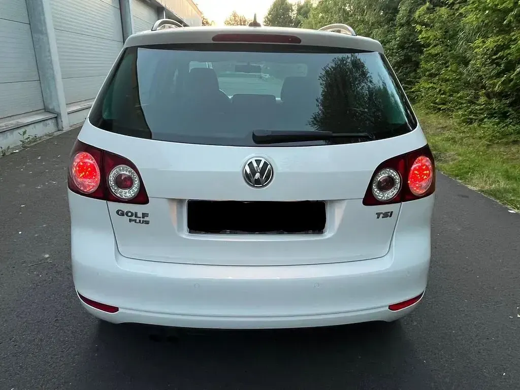 Gebraucht VW Golf Plus Cross Match 122 PS (89 kW) 2012 Weiß Van / Kleinbus