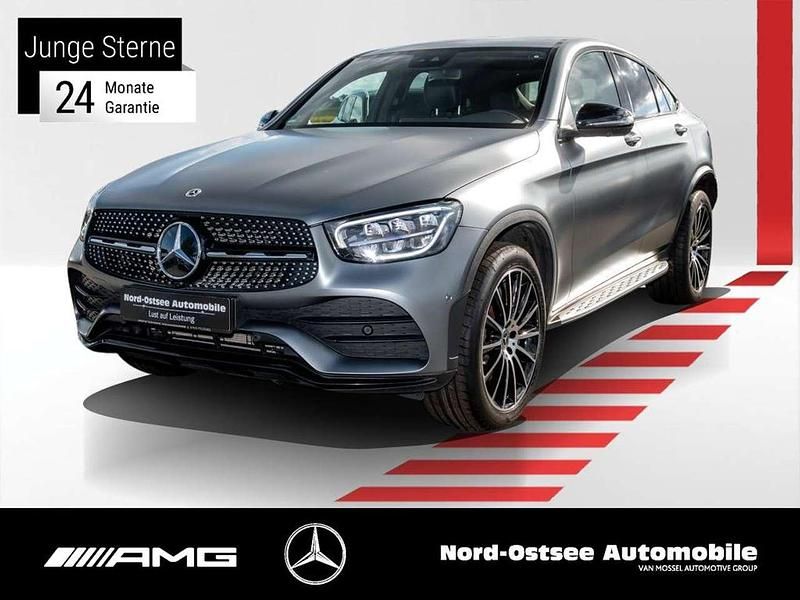 Designo selenitgrau magno Gebraucht 2021 Mercedes GLC300e AMG Coupé | 48.990 € (Fairer Preis) - Bild 1/4