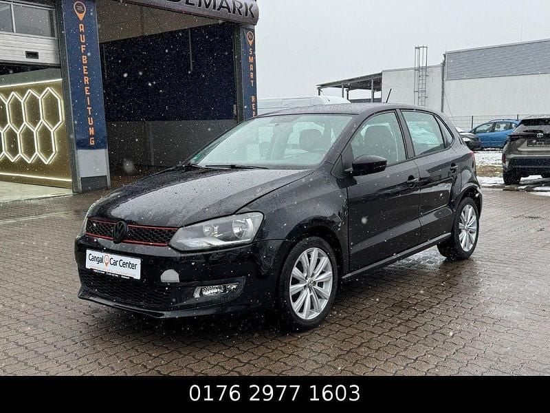 Gebraucht VW Polo Highline 86 PS (63 kW) 2010 Schwarz Kleinwagen