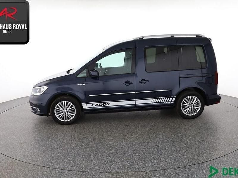 Gebraucht VW Caddy Highline 125 PS (91 kW) 2017 Starlight blue Van / Kleinbus