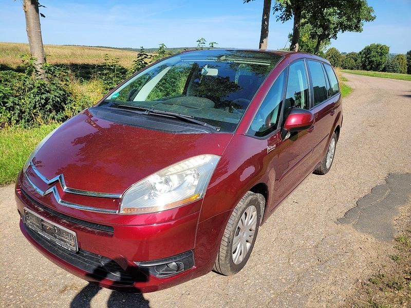 Rot Gebraucht 2007 Citroën Grand C4 Picasso Comfort Van / Kleinbus | 1.400 € (Fairer Preis) - Bild 1/4