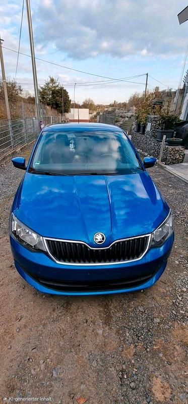 Gebraucht Skoda Fabia 75 PS (55 kW) 2017 Blau Kleinwagen
