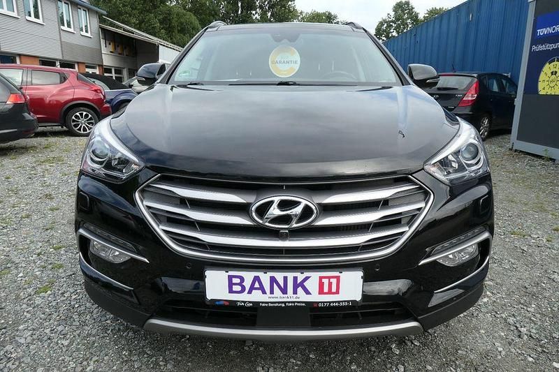 Schwarz Gebraucht 2016 Hyundai Santa Fe Premium SUV | 18.000 € (Guter Preis) - Bild 1/4