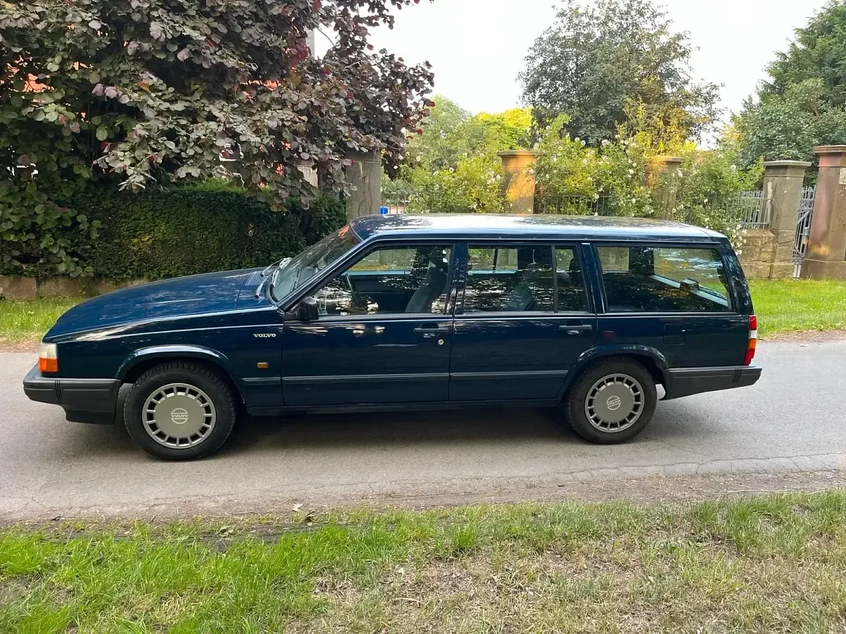 Gebraucht Volvo 740 115 PS (84 kW) 1990 Blau Kombi