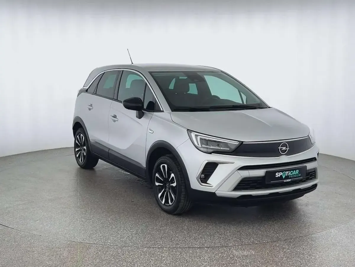 Gebraucht Opel Crossland Elegance 110 PS (80 kW) 2024 Silber SUV