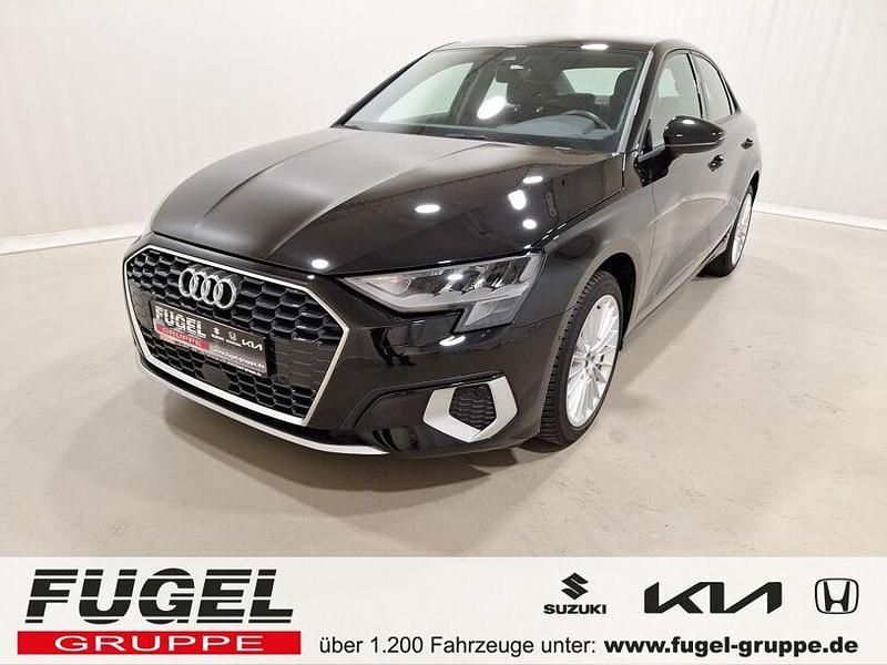 Mythosschwarz metallic Gebraucht 2022 Audi A3 Advanced Limousine | 20.999 € (Fairer Preis) - Bild 1/4