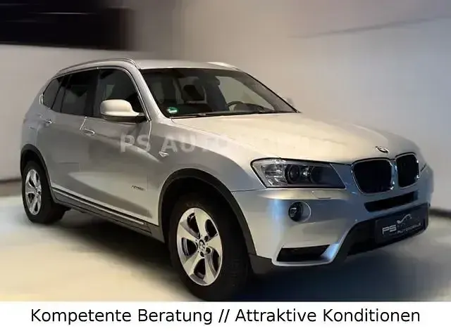 Gebraucht BMW X3 Sport Line 184 PS (135 kW) 2014 Silber SUV