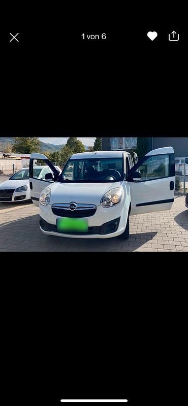 Gebraucht Opel Combo Edition 95 PS (69 kW) 2014 Weiß Van / Kleinbus
