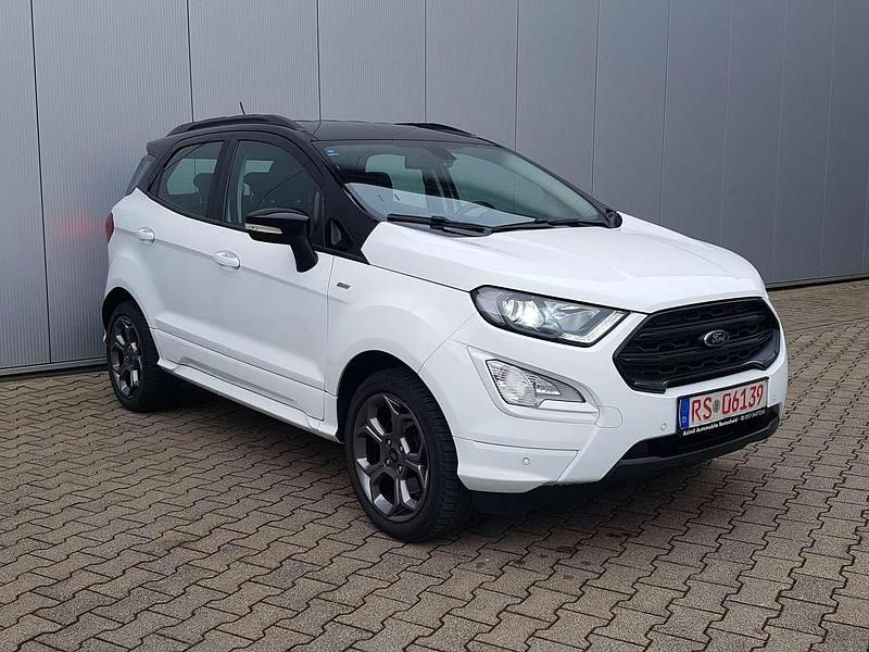 Weiß Gebraucht 2018 Ford Ecosport ST-Line SUV | 13.999 € (Teuer) - Bild 1/4