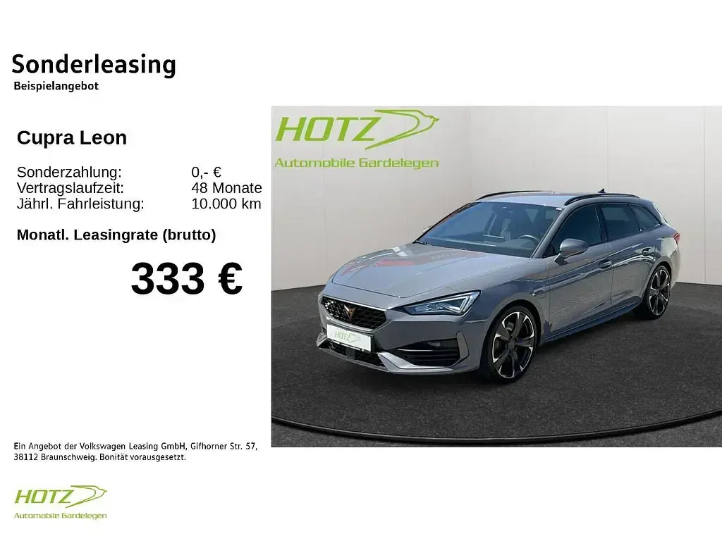 Gebraucht Cupra Leon VZ 245 PS (180 kW) 2022 Graphengrau Kombi