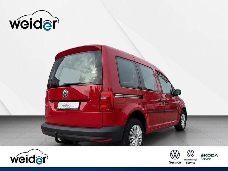 Gebraucht VW Caddy Conceptline 102 PS (75 kW) 2020 Rot Van / Kleinbus